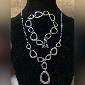 Cute necklace and bracelet set